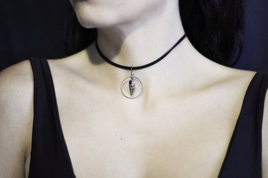 Shell And Ring Choker
